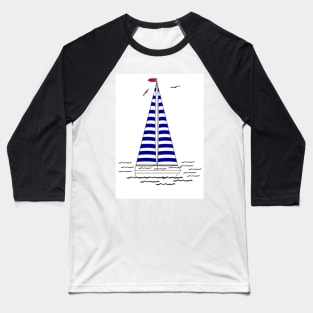 Gone Sailing Graphic Baseball T-Shirt